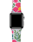Printed Silicone Band with Pins for Apple Watch