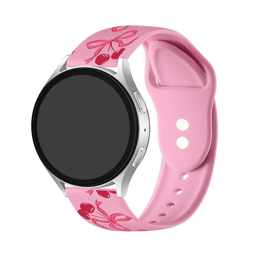 Cherry Coquette Silicone Band for
Smartwatch by Posh Tech