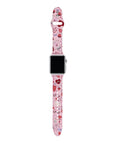 Y2K Silicone Band Full Flat Lay Showing Print Design 