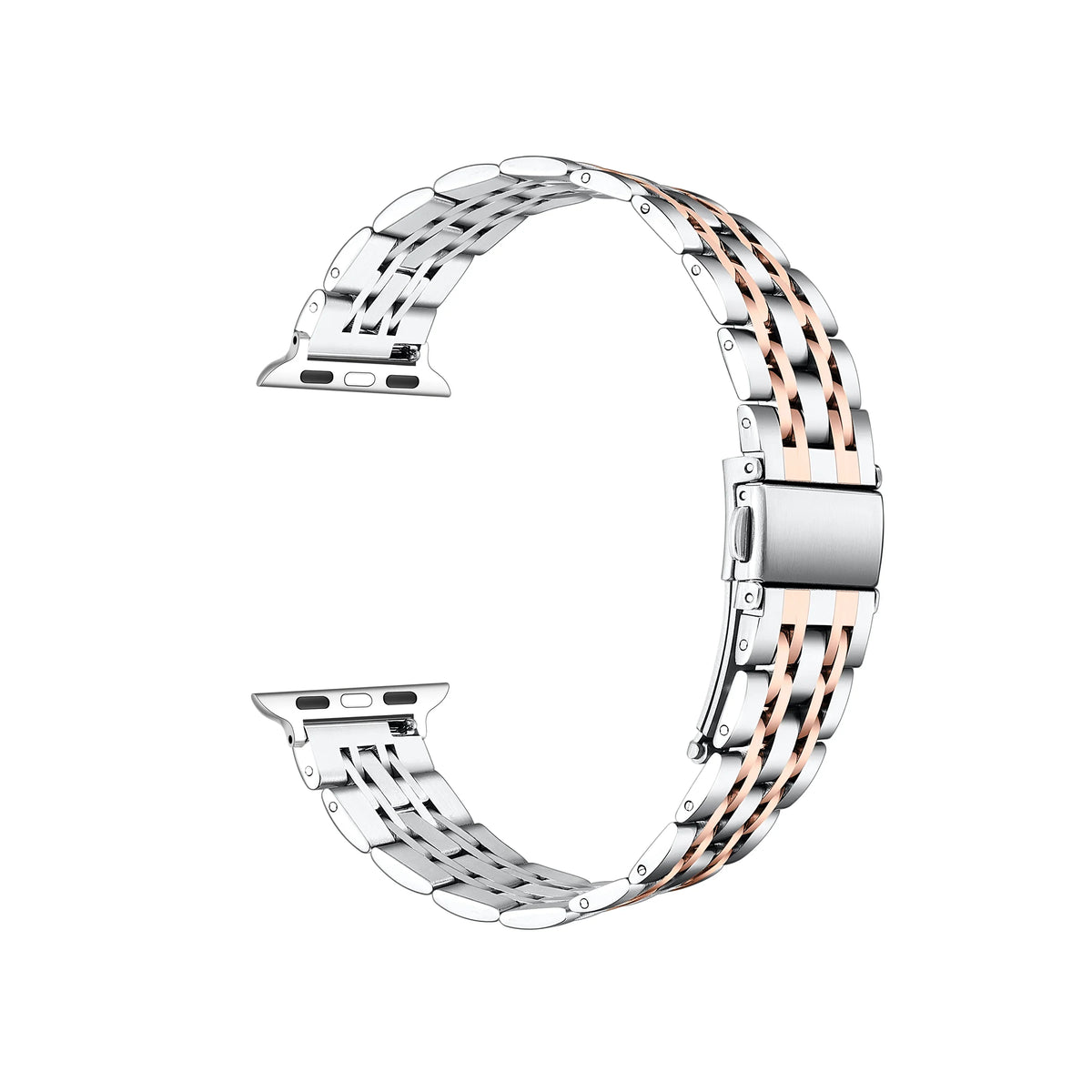Rainey Apple Watch® Band Butterfly Clasp Detail 