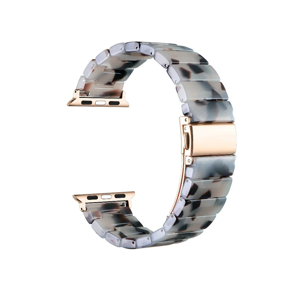 Charlie Resin Band for Apple Watch® Stainless Steel Closure