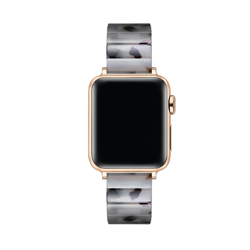 Charlie Resin Band for Apple Watch® on Wrist by Posh Tech