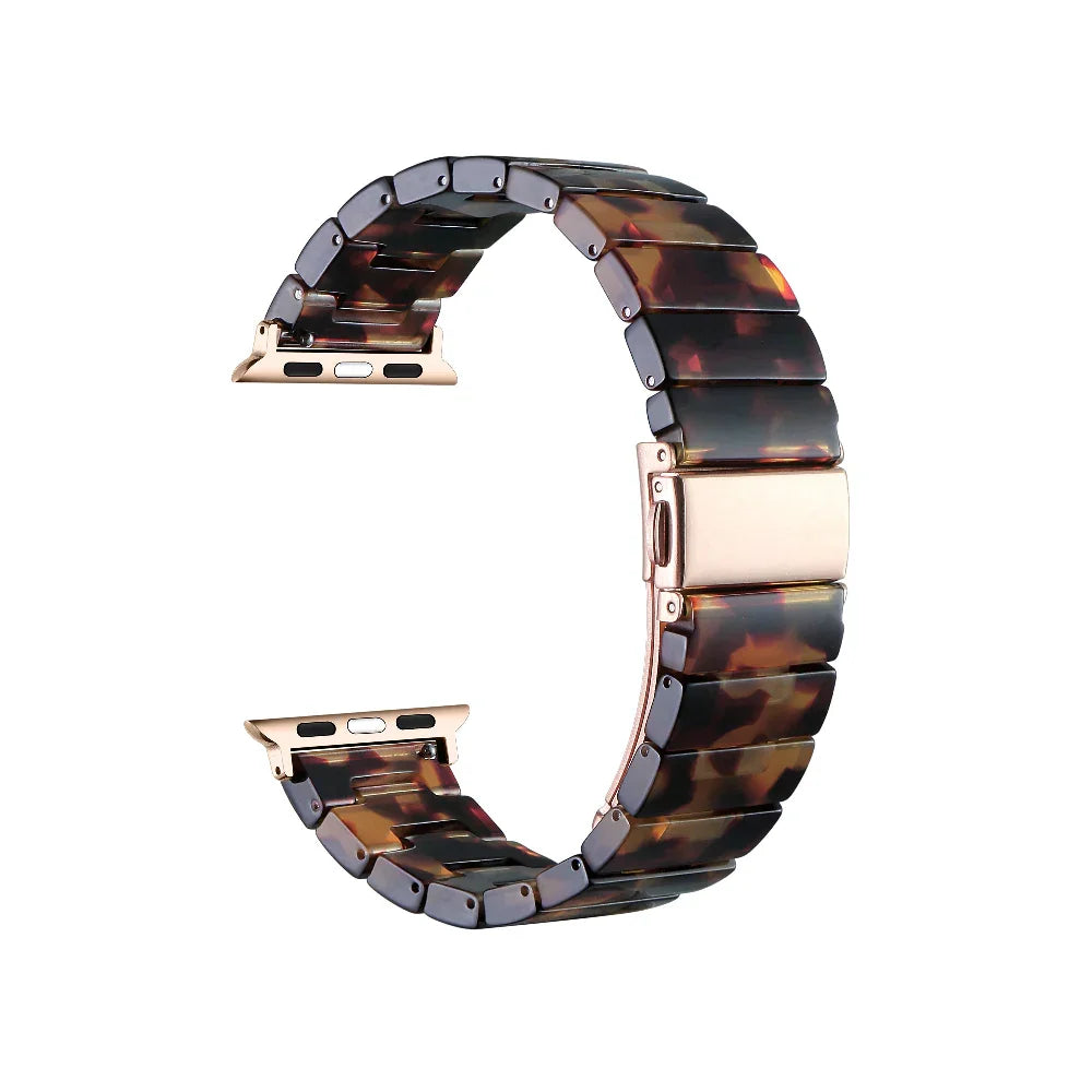 Charlie Resin Band for Apple Watch® Stainless Steel Closure
