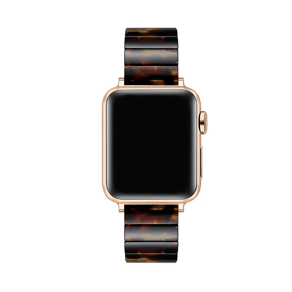 Charlie Resin Band for Apple Watch® on Wrist by Posh Tech