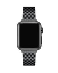Black Stainless Steel Apple Watch® Band by Posh Tech