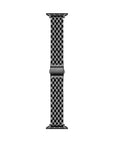 Remy Black Apple Watch® Band Close-Up of Link Detail 