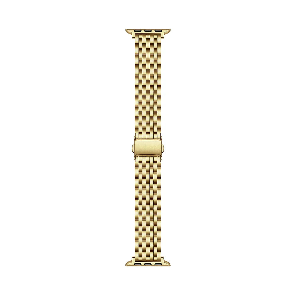 Remy Gold Apple Watch® Band Close-Up of Link Detail 