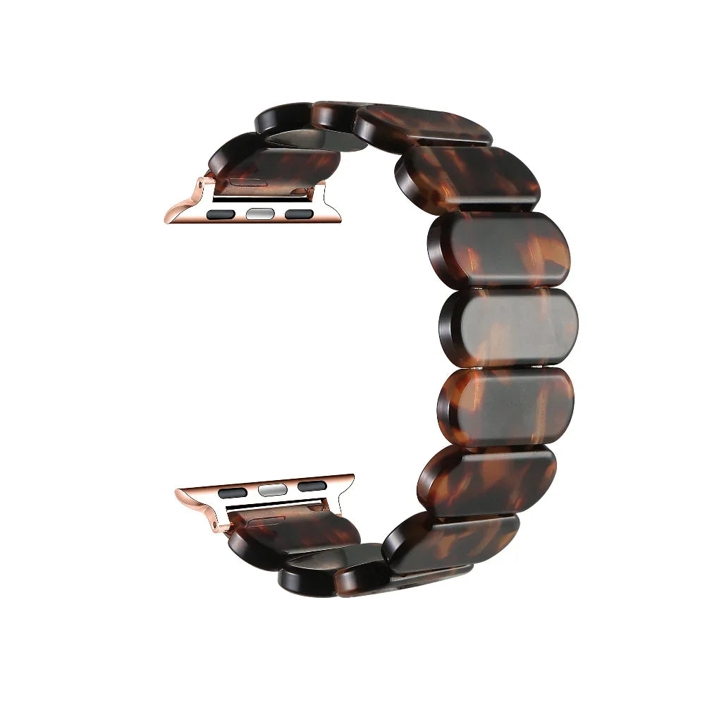 Reese Resin Apple Watch® Band Close-Up of Pattern and Color