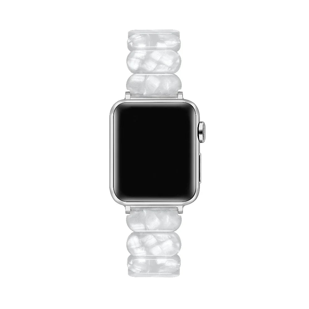 Reese Resin Band for Apple Watch® on Wrist by Posh Tech