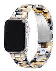 Claire Light Natural Tortoise Resin Apple Watch® Band by Posh Tech 
