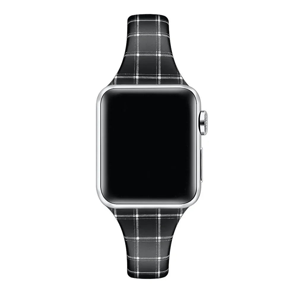 Posh Tech Skinny Silicone Bands for Apple Watch