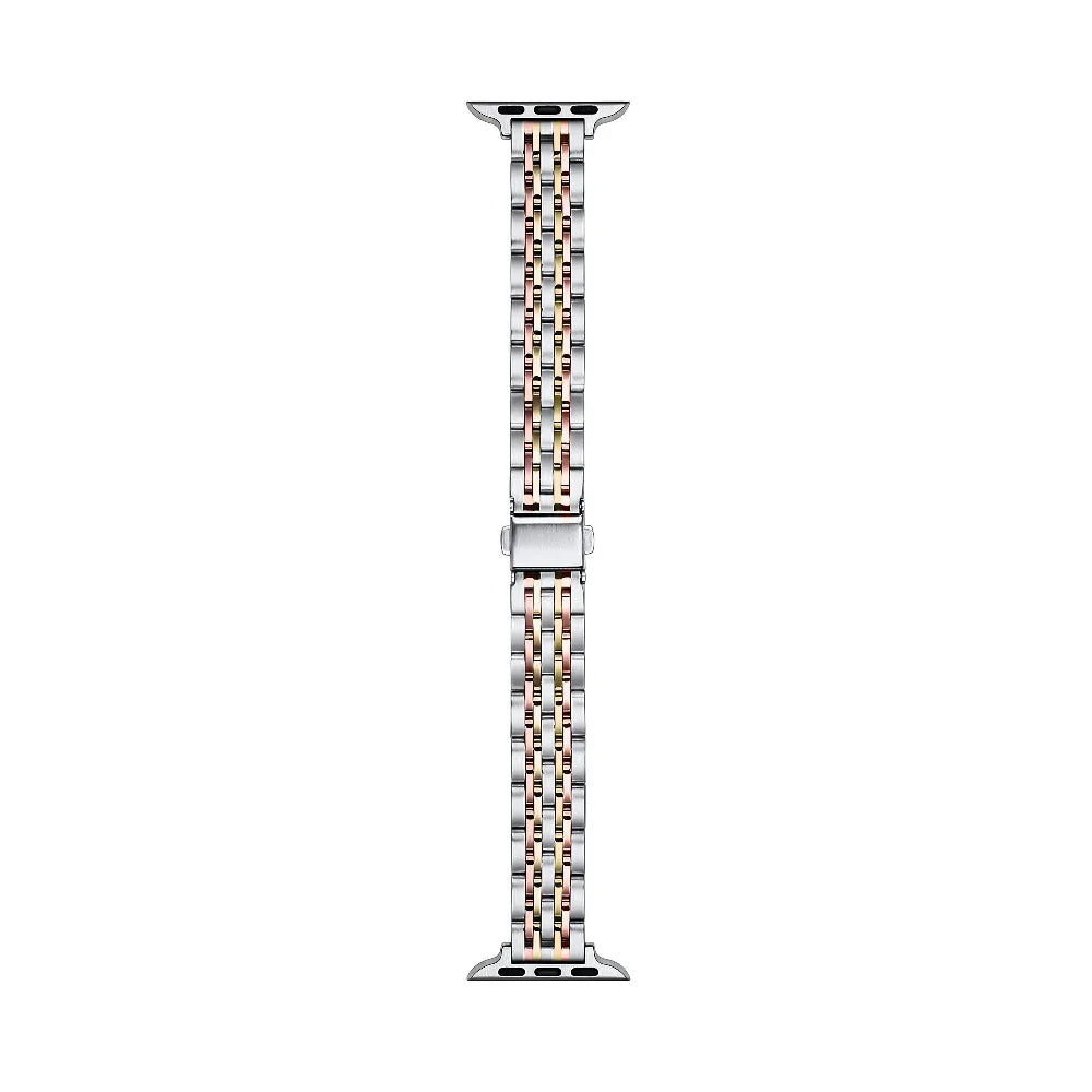 Silver Tri-Tone Skinny Metal Apple Watch® Band