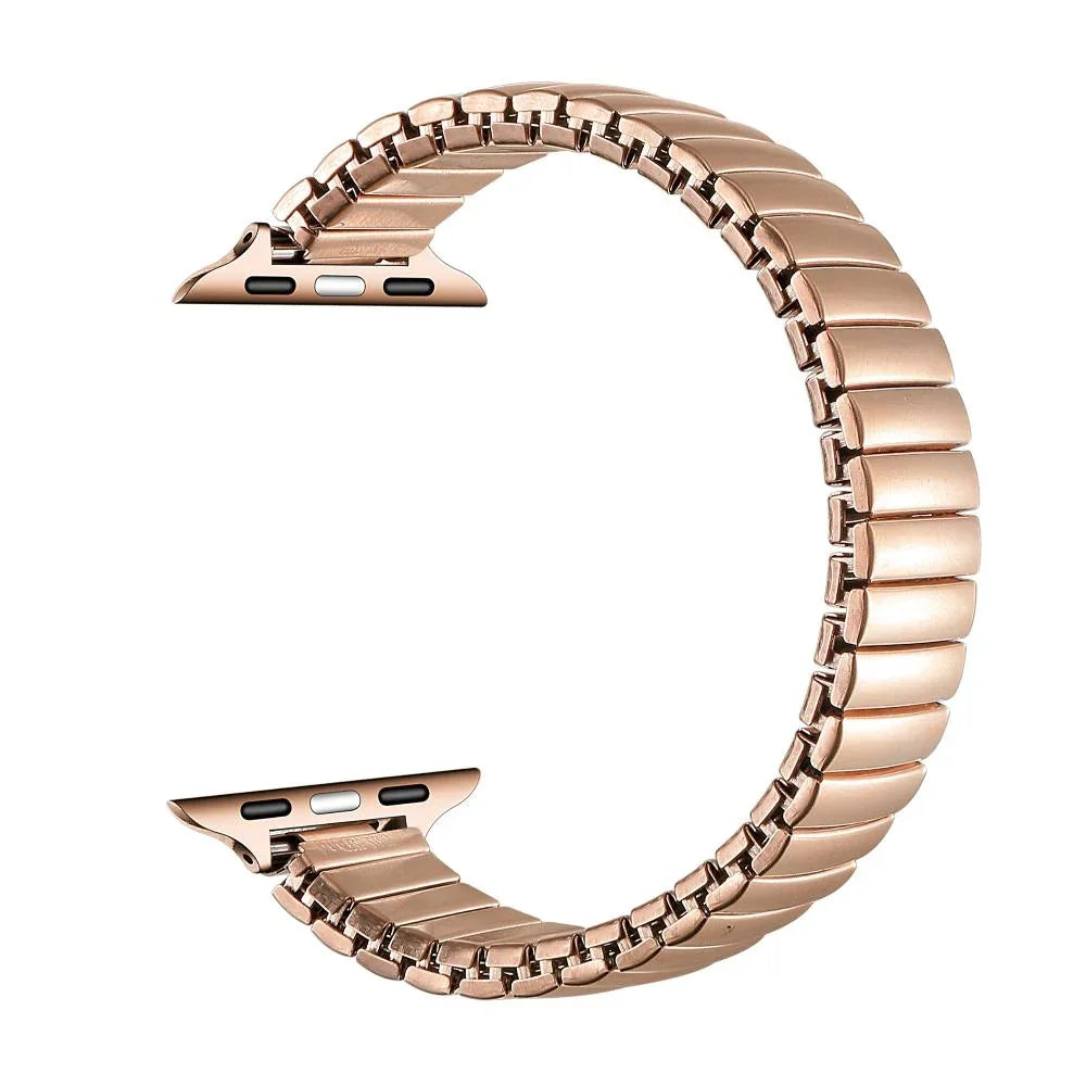 Slink Skinny Elastic Stainless Steel Band for Apple Watch® Detail of Links