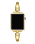 Gold Polished Bracelet Apple Watch® Band by Posh Tech 