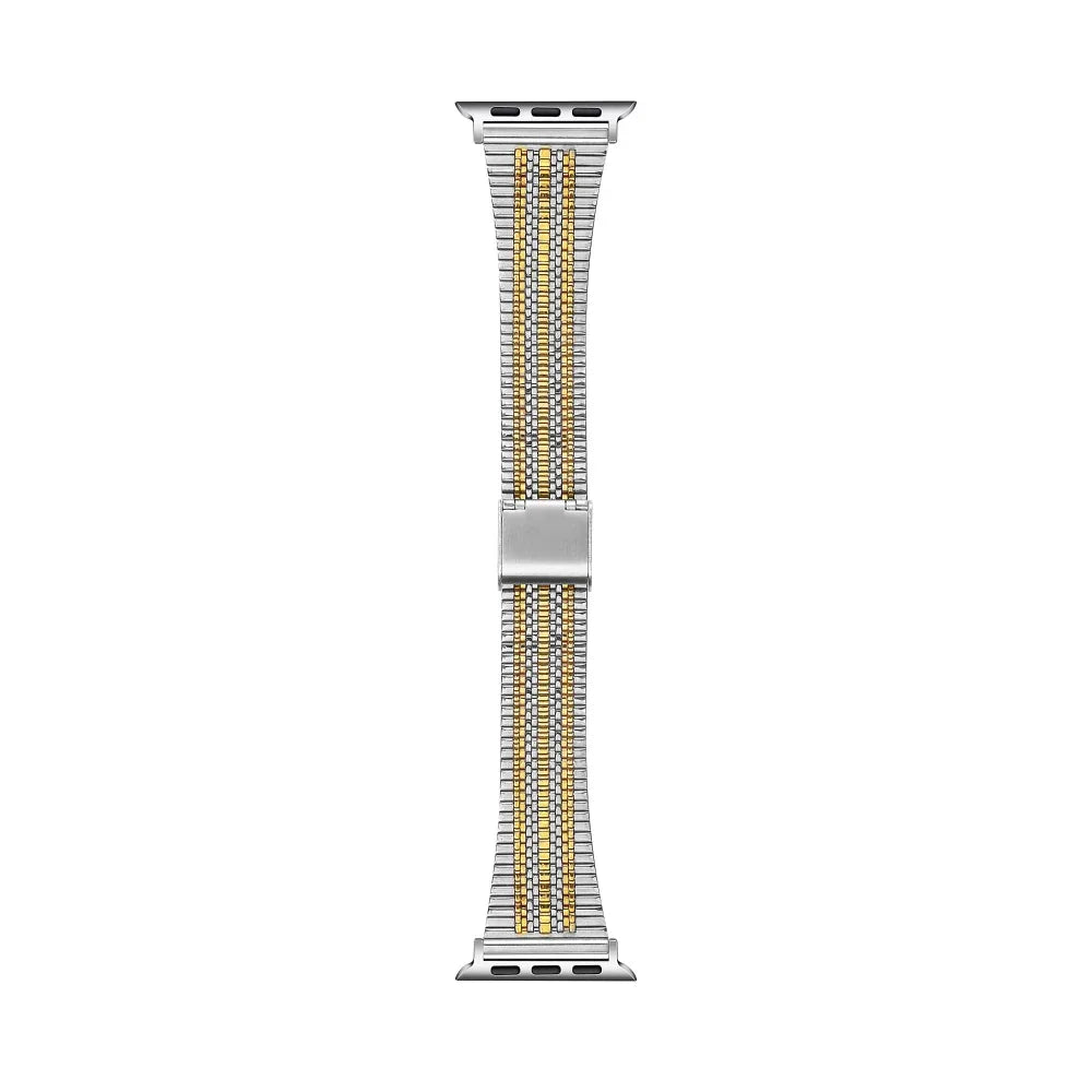 Eliza Two-Tone Apple Watch® Band Close-Up of Links