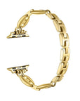 Poppy Rhinestone Apple Watch® Band Link and Closure Detail Close-Up 