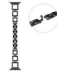Journey Stainless Steel Square Link Band for Apple Watch 
