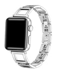 Journey Stainless Steel Square Link Band for Apple Watch 