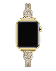 Gold Tennis Bracelet Apple Watch® Band by Posh Tech 