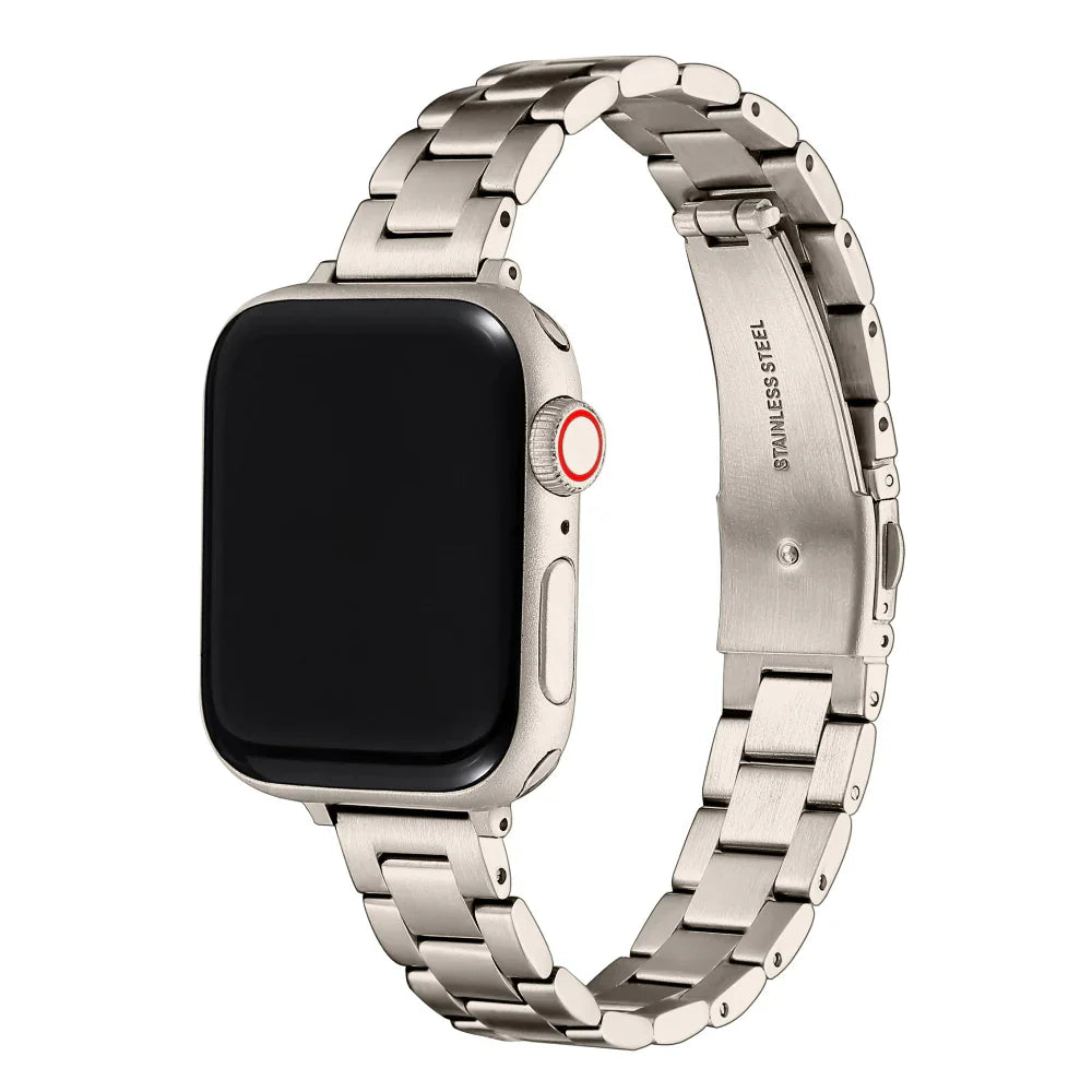 Sloan Skinny Starburst Stainless Steel Band for Apple Watch® by Posh Tech