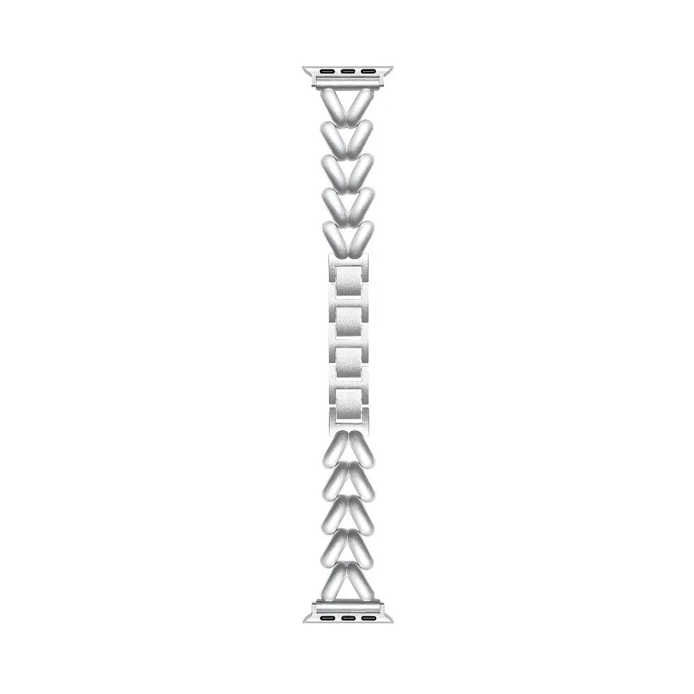 Caroline Apple Watch® Band Close-Up of Decorative Links 