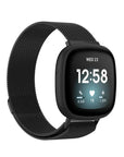 Stainless Steel Mesh Replacement Band for Fitbit Versa 3 & Fitbit Sense