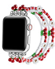Cherry Beaded Band for Apple Watch® by Posh Tech