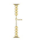 Gold Heart-Link Stainless Steel Apple Watch® Band by Posh Tech 