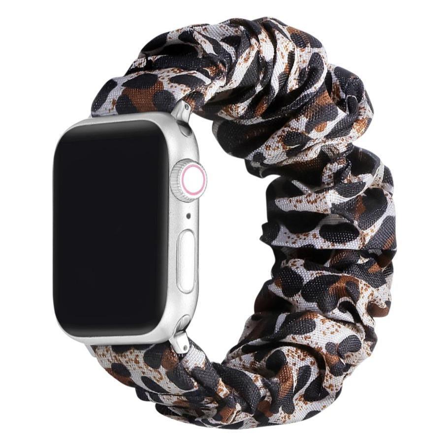 Scrunchie Band for Apple Watch - Cheetah - FINAL SALE
